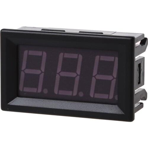 DC 0-99.9V 3 Wire LED Digital Display Panel Volt Meter Voltage Voltmeter Car Motor