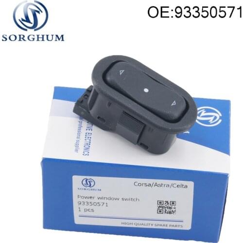 Electric Power Window Switch 93350571 For Opel Astra G Zafira A 1998-2009