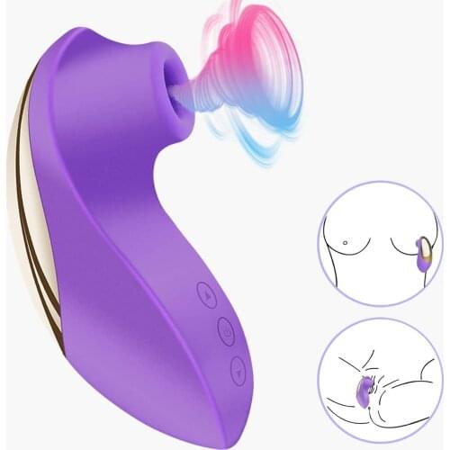 FX Clitoral Sucking Vibrator Clit Sucker 10 Frequencies Waterproof Rechargeable Nipple Stimulator Oral Sex Simulator Sex Toy