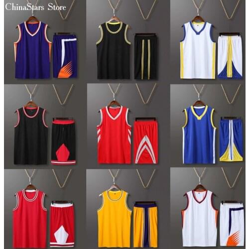 Free Custom kid Men Basketball Uniforms Sets Male College Basketball Jerseys Shirt Professional Throwback Basketball jersey Kits