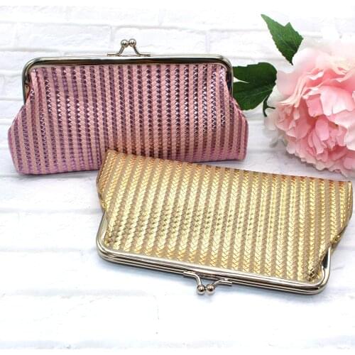 10PCS Unisex PU Purse Card Key Mini Purse Pouch Canvas Bag Small Zipper Coin Purse Card Holder Wallet Four Colors Available