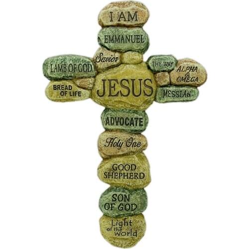 1pcs Jesus Cross Holy Wall Crucifix Jesus Crucifix Catholic Christian Gifts Home Decoration