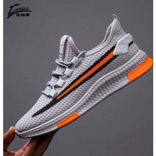 2020 New Mesh Men Casual Shoes Lace-up Men Shoes Lightweight Comfortable Breathable Walking Sneakers men shoes trainers men