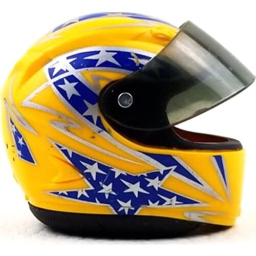 1/6 Scale Plastic Racing Helmet model Scene Props Accessories toy Collection for 12 inches action Figure Scene Accessories