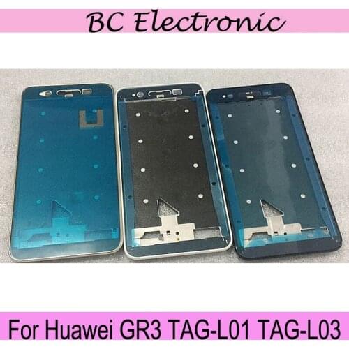 Original LCD Holder Screen Front Frame For ZTE Blade V8 BV0800 Housing Case middle Frame No Power Volume Buttons