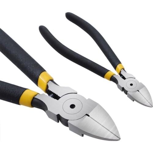 Flat Nose Pliers Energy-saving Cutting Tool Ch rome Vanadium Steel Made 6 inches Copper/ Aluminum Cutting Tool Plier