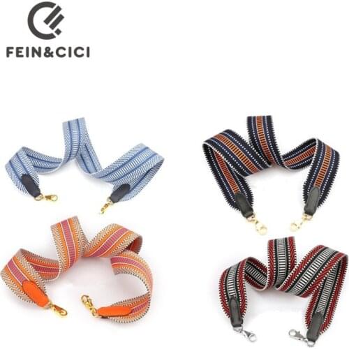 Bag strap designer handbag canvas straps width 5cm casual shoulder bag belts accessories bags parts 2021 new