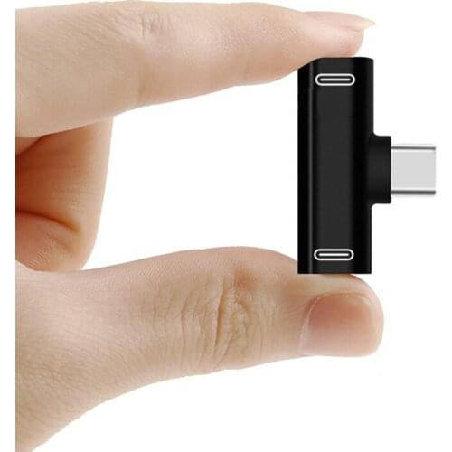 3 In 1 Splitter Dual Type-C OTG Cable Adapter For Xiaomi Samsung Headphone Adapter Accessorise Type C Charging Converter