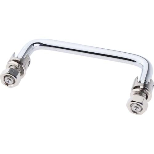 Marine Boats RV Door Hatch Handle Handrail Stainless Steel Folding Grab Bar Hardware Multipurpose - 4-inch 100mm
