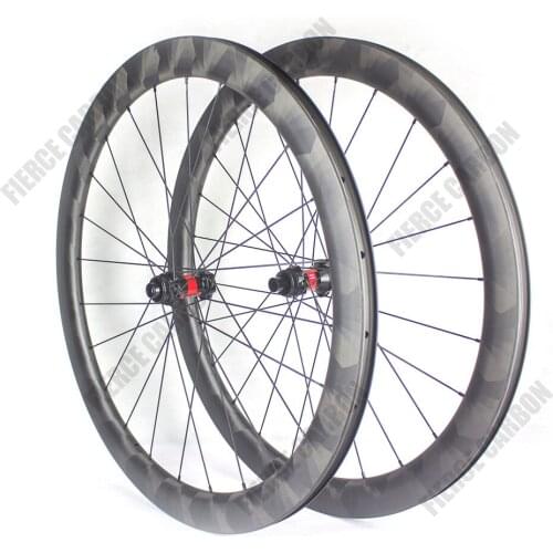 FIERCE X Cross 30/35/45/50mm Depth Carbon Wheelset 700C Time Trial/Triathlon DT240/DT350 Disc Brake Carbon Racing Wheelset