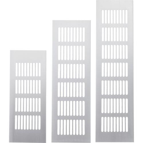 4Pcs Wide Aluminum alloy Air Vent Ventilation Grille For Closet Shoe Cabinet Air Conditioner