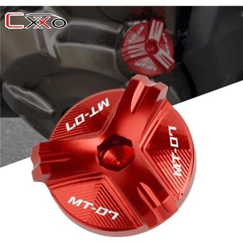 High Quality Magnetic Oil Drain Plug Cover For MT09 MT-09 tracer FZ09 FJ09 MT07 MT-07 TRACER 900 GT FZ07