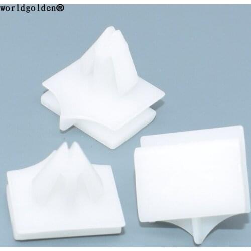 Worldgolden 100pcs Rocker Panel Moulding Clip for GM 10443956 Chevrolet Impala, Lumina, Monte Carlo and Trucks 2000-On