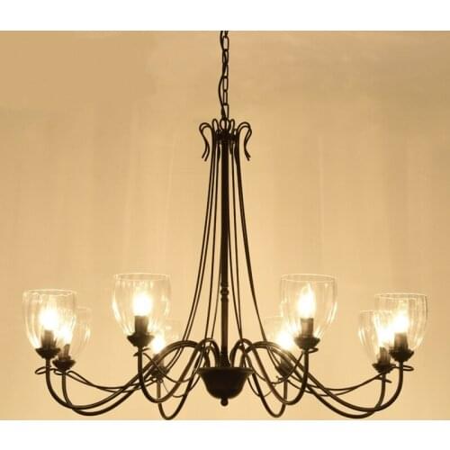 American style rural garden iron Pendant Lights Mediterranean simplicity personality bedroom lights European style LU804105