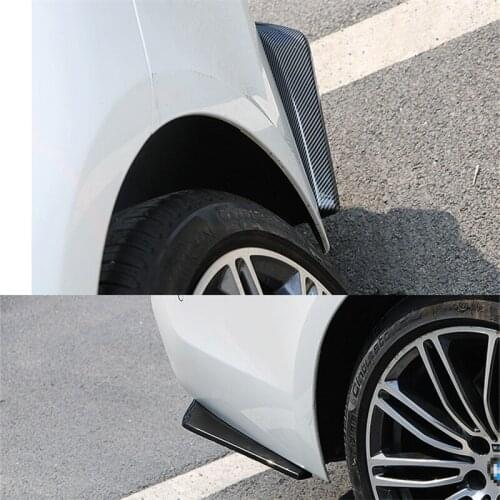 2Pcs Universal Car Rear Bumper Lip Diffuser Splitter Scratch Protector for Kia Rio K2 K3 K5 K4 Cerato,Soul,Forte,Sportage R