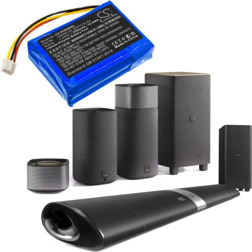 Cameron Sino 2500mAh Battery for Philips B5/12, Fidelio B5