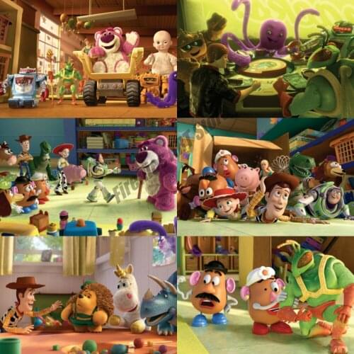 5D DIY Diamond Painting Toy Story Disney Anime Full Drill Embroidery Diamond Mosaic Picture Cross Stitch Kits Home Decoration