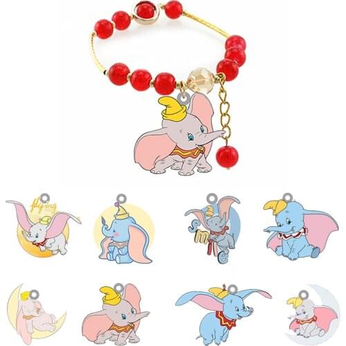 Disney Happy Dumbo Bracelet Red Beaded Cartoon Animation Bracelet Friendship Bracelet Bracelet Send A Friend
