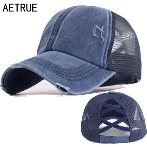 Brand Vintage Mesh Womens Baseball Cap Women Snapback Caps Hats For Men Bone Casquette Gorras Summer Dad Men Baseball Hat Cap