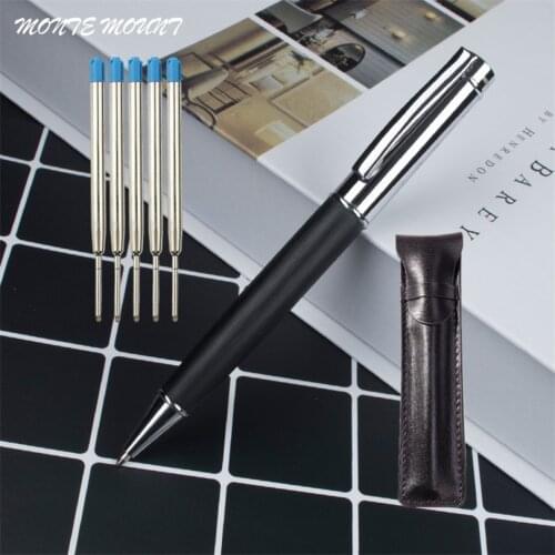 Wood High Quality Luxury 0.7mm Pen School Office Supplies Metal Ballpoint Pen For Student Stationery Gift pen