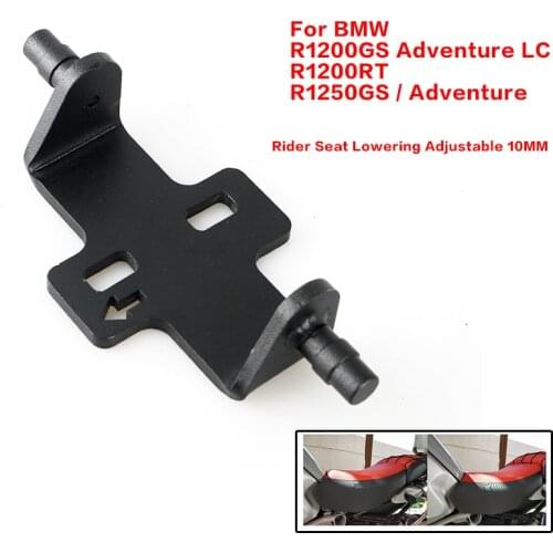 For BMW R1200GS GS 1200 R 1200GS LC R1250GS ADV Adventure R1200RT 2008-2018 Motorcycle Rider Seat Lowering Adjustable Kit 10mm