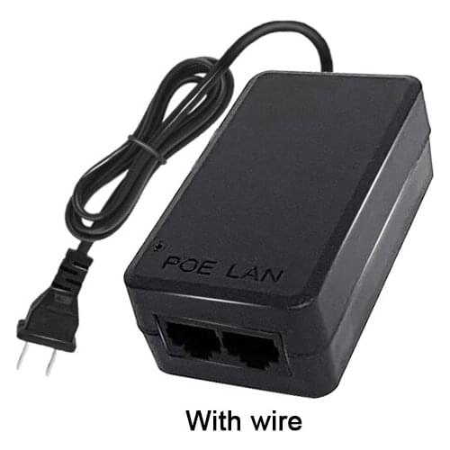 Monitoring Optional 12V 24V 48V POE Separator Waterproof And Power Box And Corded Power Supply And In-line Power Supply