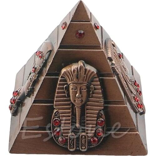 Egyptian Pharaoh Home Decorative Avatar Camel Metal Rhinestone Pyramids Antique 4 Colors