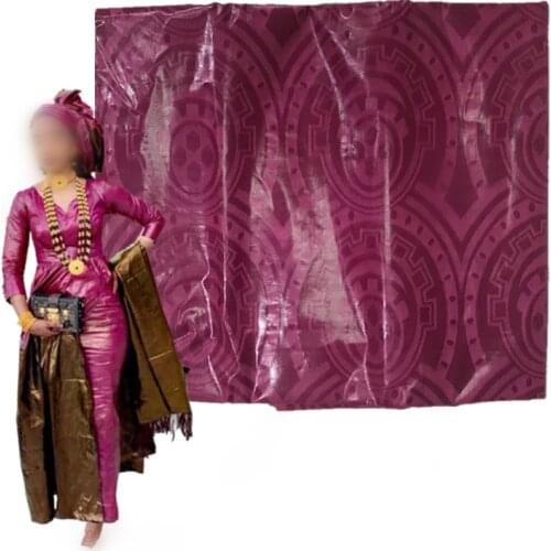 Mali Style bazin riche brocade material jacquard brocade fabric nigerian lace guinea brocade fabric for clothing 5yard AB30