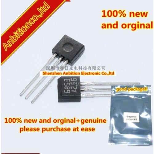 10pcs 100% new and orginal DN6853 Hall IC Miniature Switch Speed Rotation Position Hall Integrated Sensor 6853 DIP3 in stock