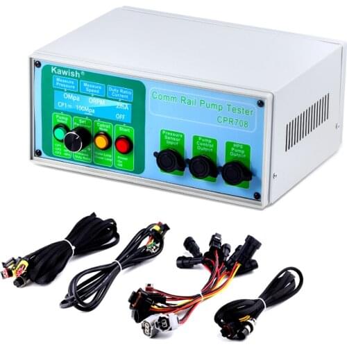 New! kawish CPR708 common rail diesel pump tester for CP1, CP2, CP3, HP3, HP4, JI-ER,for DEL-PHI, HP0 and other common rail pump