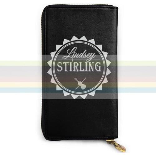 Lindsey Stirling Tee new mens and womens smart leather wallet credit card bank card bag. Long mobile wallet
