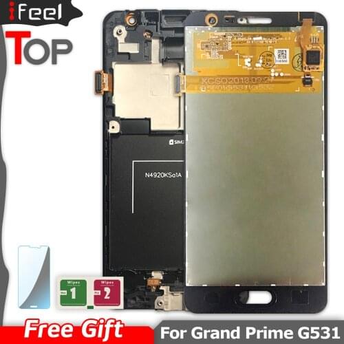 New LCD Screen For Samsung Galaxy Grand Prime G531H G531F G531 G531FZ LCD Display Touch Screen Digitizer With Frame
