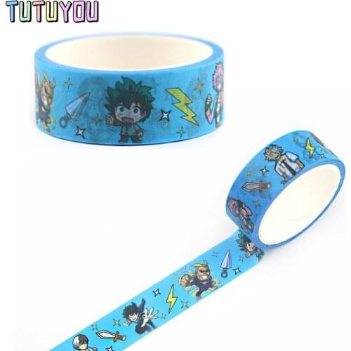 PC402 Hero Boy Cool Decorative Paper Washi Tape DIY Scrapbooking Masking Tapes School Office Supply