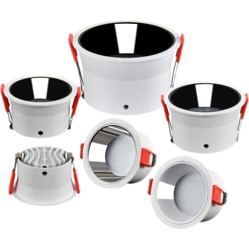 Dimmable Led Downlights Surface Mounted Ceiling Led 7W 15W 20W Round White Room Home Lighting Fixture AC 220V Recessed Downlight