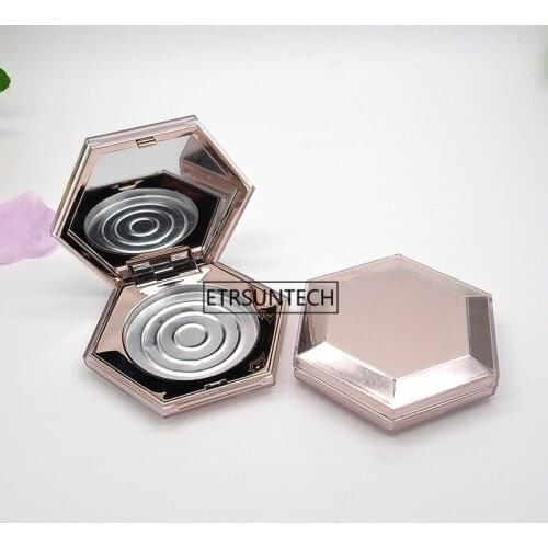 50pcs Empty DIY Air Cushion Case Puff Box BB Cream Container Dressing Air Cushion Sponge Powder Puff Mirror Travel Kit F3316