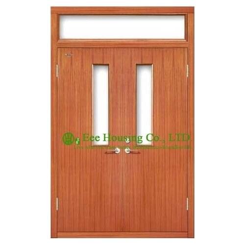 UL Certificated commercial fire rated wooden doors, Timber Fire Rated Wooden Doors For Commercial Projects