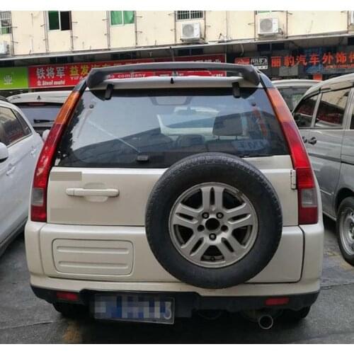 Factory Style Spoiler Wing ABS for 2001-2006 Honda CRV CR-V Spoilers LED Light Wing A