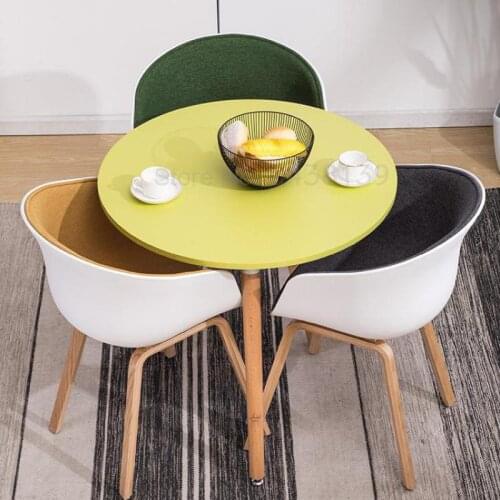 1000 Factory store dining chair Nordic solid wood simple negotiation chair 4S shop net red back chair