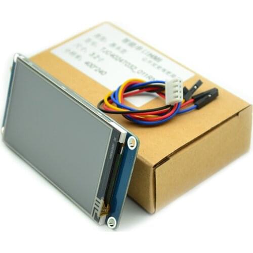 3.2 inch USART HMI serial touch configuration TFT LCD screen supports two-dimensional code font image free code TJC4024T032_011R