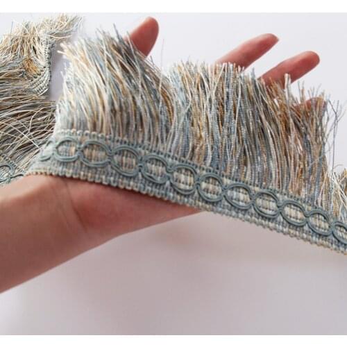 6m Long Fringe Tassel Lace Trim Embroidery for Clothing Sewing Curtain Accessories Fringes Ribbon Decoration Tassels Trimmings