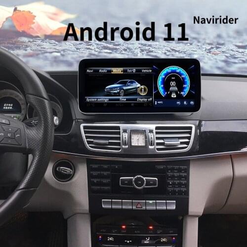 Android 11 8 Core 6+128G Car dvd radio multimedia Player GPS Navigation for Ben z E Class Coupe 2013-2015 Screen W207 A207 C207