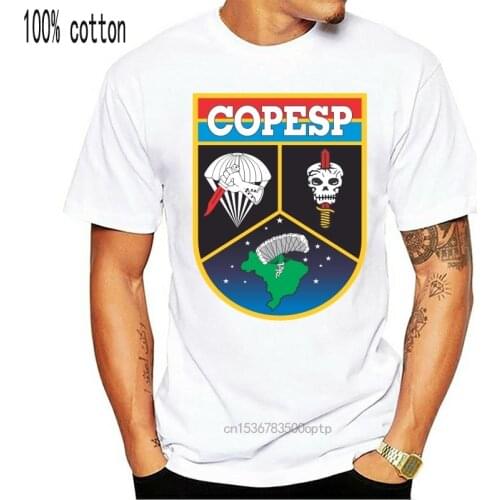 Copesp Special Operations Command Brasil Brazil Military Forces Bope 2020 Hot Sale New Fashion Men Shirt Brand Clothing