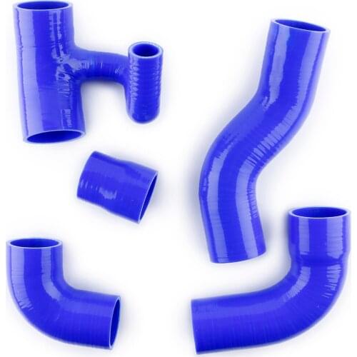 FOR Volvo 850 T-5/T-5R 1993-1997 S70/V70 T5 2.3L Silicone Boost Turbo Hose Kit