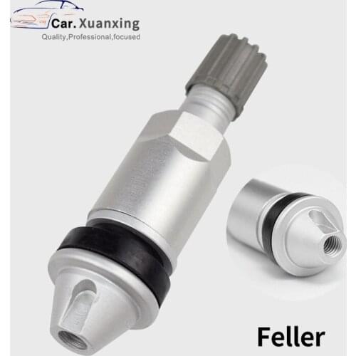 TPMS-08 Tire Valve For Feller Aluminum TPMS Tire pressure sensor Valves Replacement