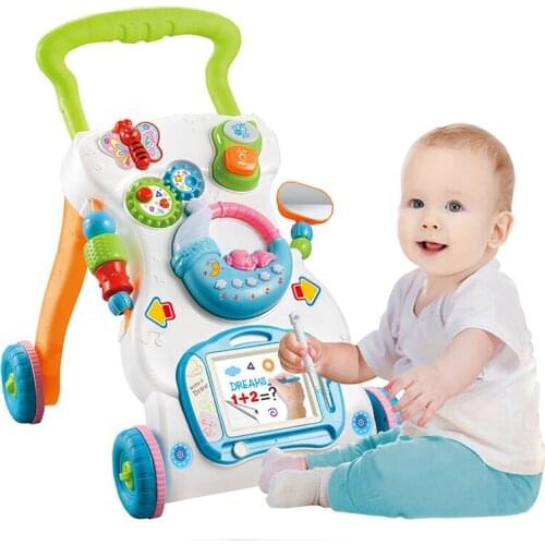 Education Multifunctional Baby Walker With Music Andador Para Bebe Развивающие Xодунки