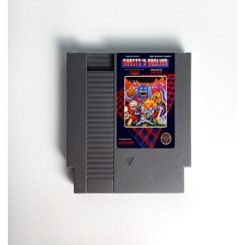 Ghosts 'n Goblins - Game Cartridge For NES Console 72 Pins 8bit