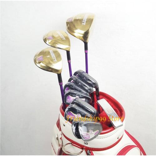 Womens Golf clubsMajesty Prestigio 9 driver+fairway wood+iron+putte Golf complete set of clubs Graphite Golf shaft free shipping