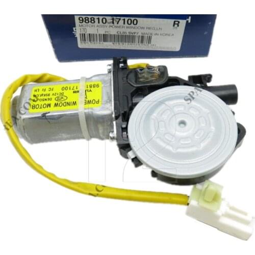 Left front door Driver door window regulator motor For HYUNDAI MATRIX LAVITA 2001 - 2010 OEM 9881017100 98810 17100 98810-17100