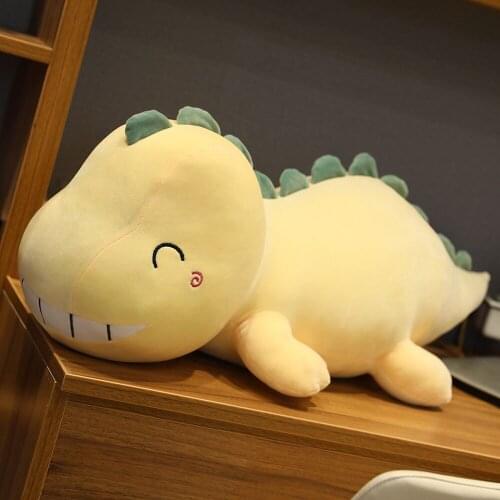 Cartoon Soft Dinosaur Plush Toy Tyrannosaurus Rex Dolls Long Comfortable Curative Pillow Doll Elastic Super Soft