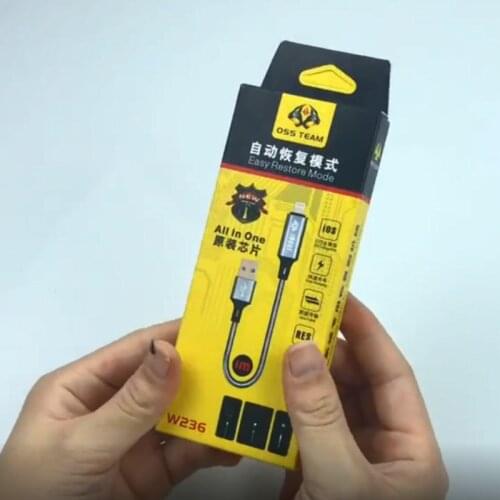 Update OSS TEAM W236 Tool Sets Exclusive Brush Tool For iOS System Boot Cable Auto-restore For iPhone 11 11ProMax For iPad iPod